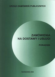 Zamówienia na dostawy i usługi, autor Dariusz Koba