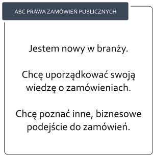 ABC Prawa zamówień publicznych