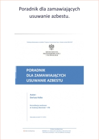 Poradnik dla zamawiających usuwanie azbestu